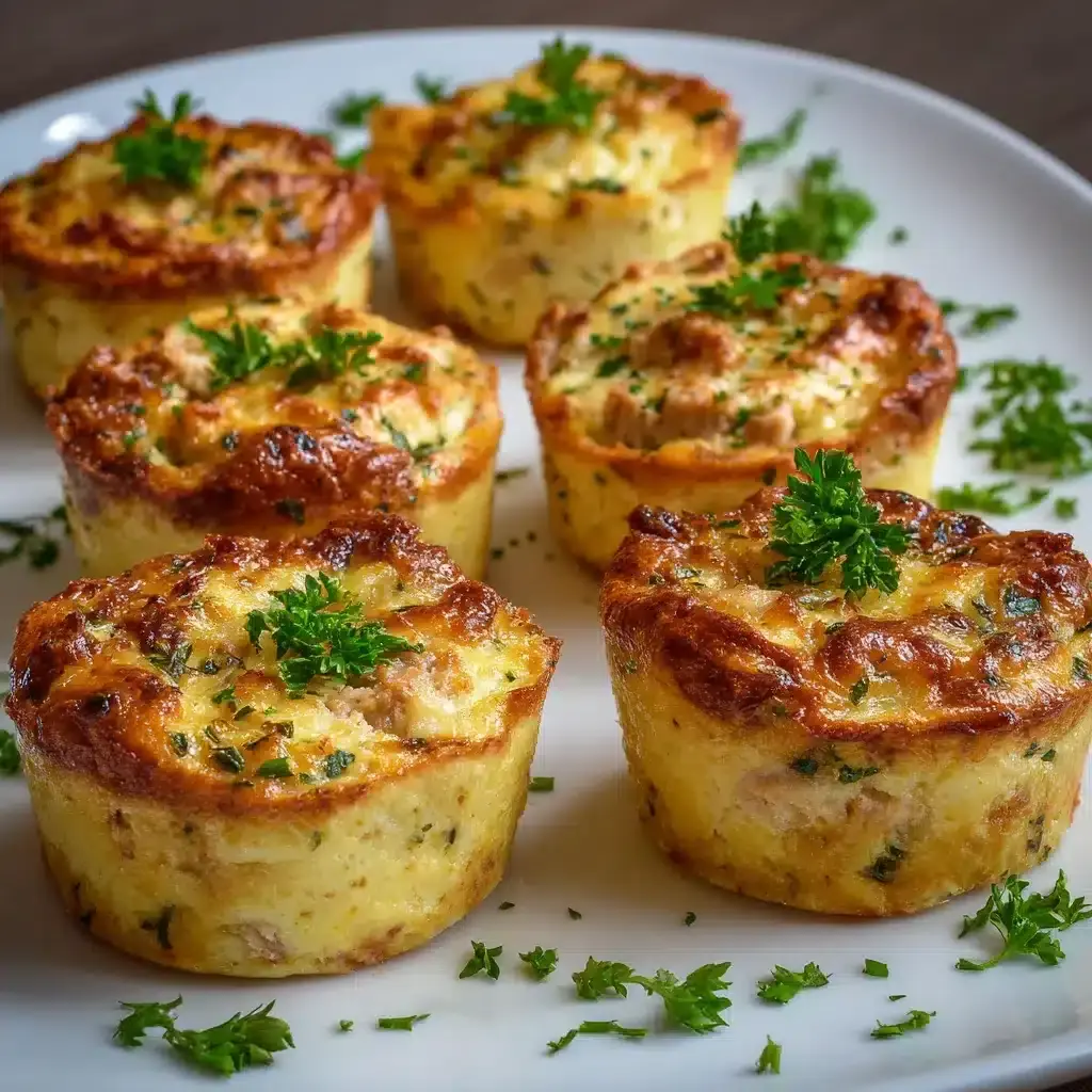 recette mini flans au thon