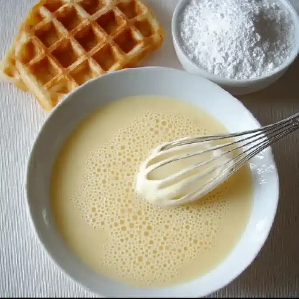 Pâte à Gaufres Rapide