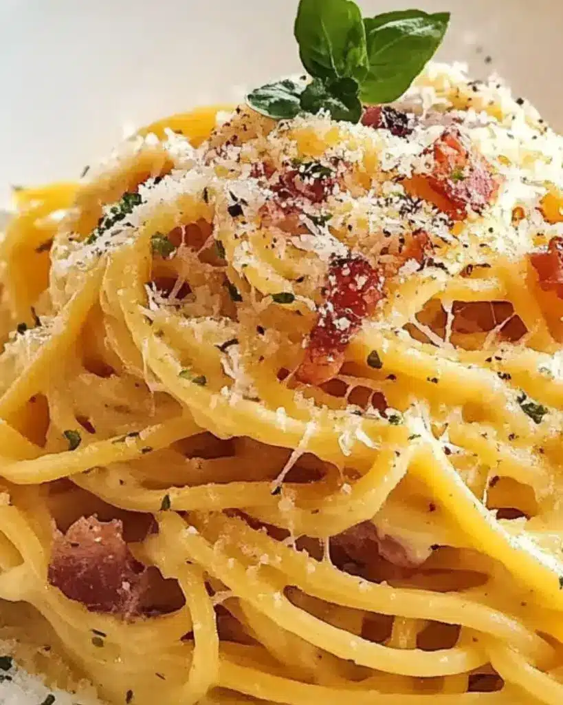 recette pâtes carbonara