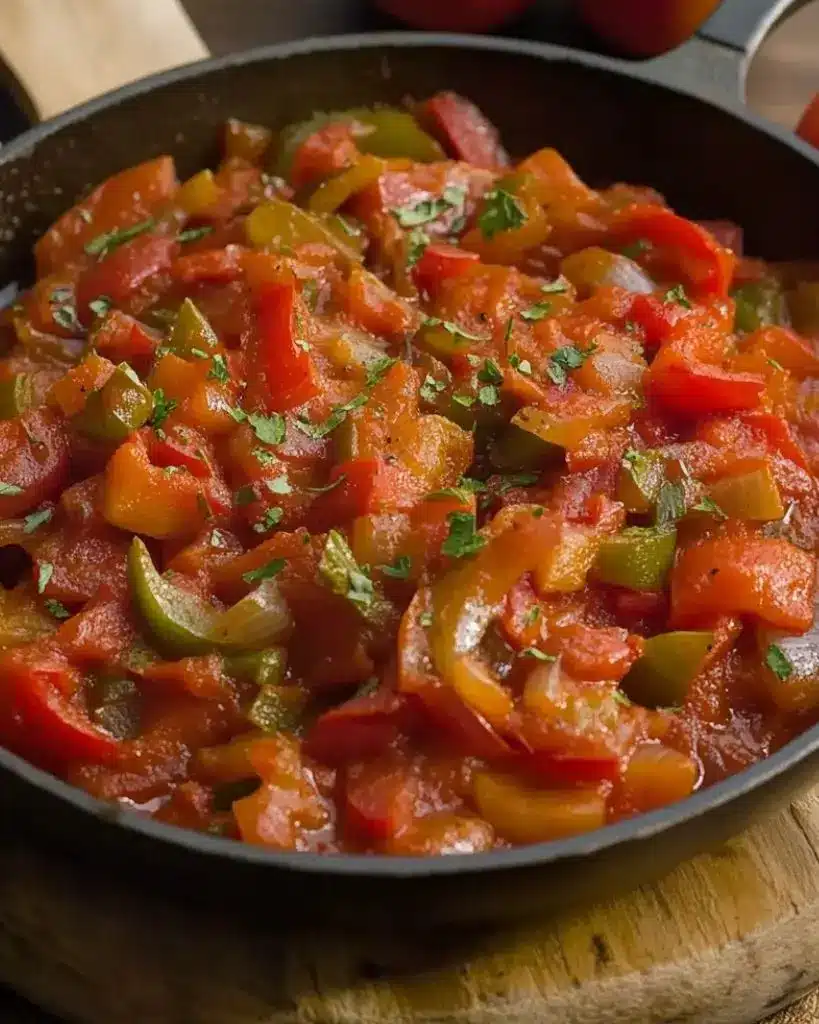 Piperade Basque Traditionnelle – Recette delicieux