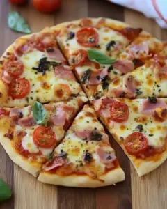Pizza maison à l’italienne