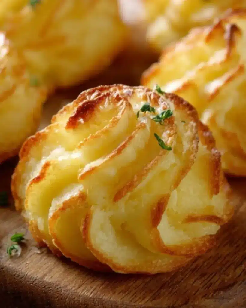 recette pommes duchesse maison