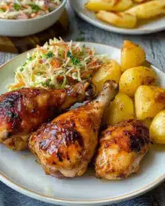 Poulet Miel et Sauce Soja Facile