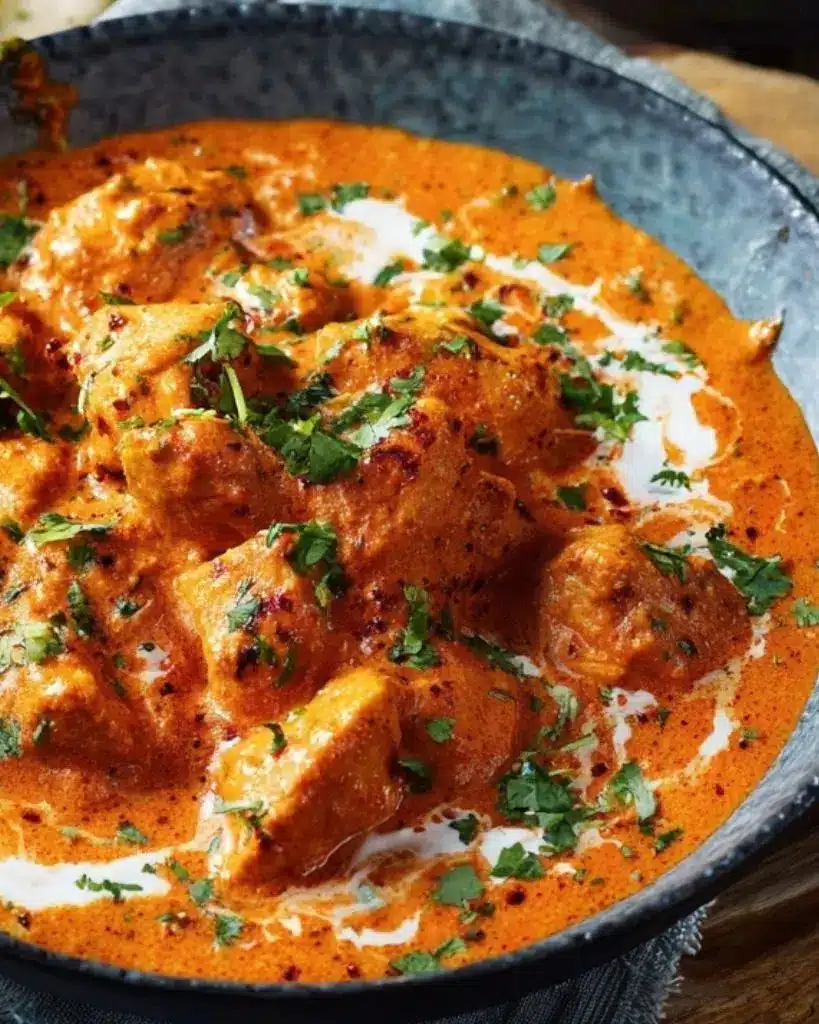 recette poulet tikka massala maison