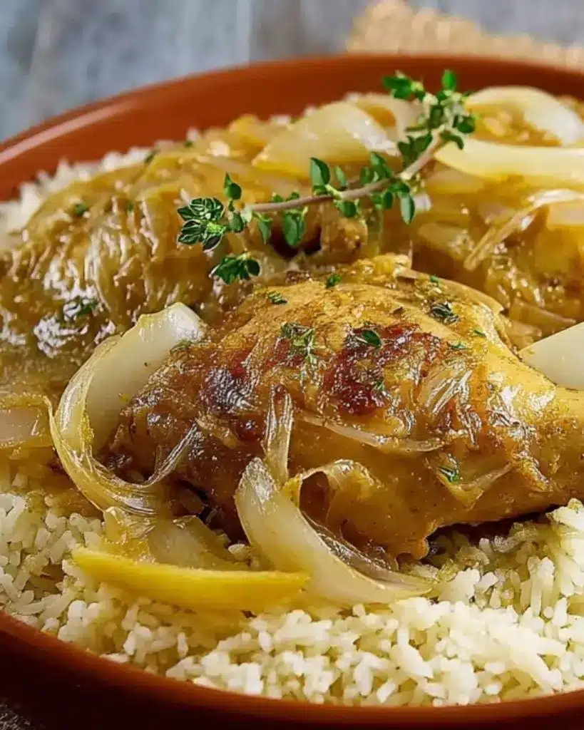 recette poulet yassa