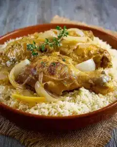 Poulet Yassa Sénégalais Traditionnel