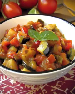 Ratatouille Traditionnelle Maison