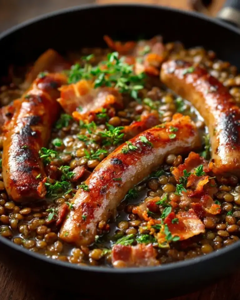 Saucisse aux lentilles Cookeo – Recette delicieux