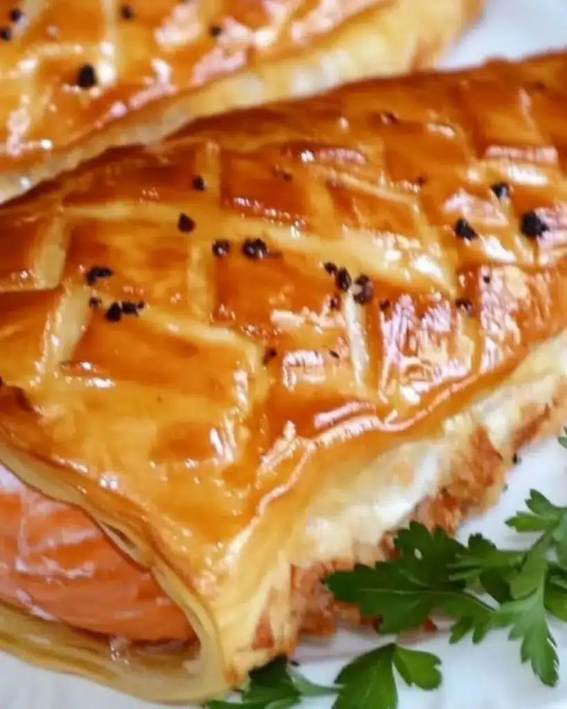 recette saumon en croûte