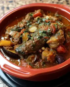 Tajine d’Agneau aux Légumes Facile et Savoureuse