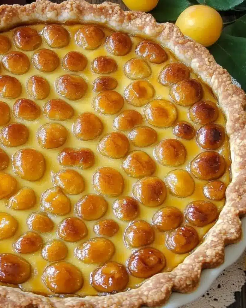recette tarte aux mirabelles
