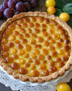 Tarte aux Mirabelles Maison Facile et Rapide