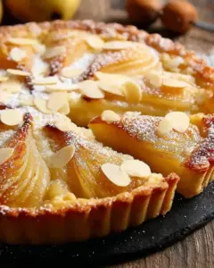 Tarte aux Poires et à la Poudre d’Amandes