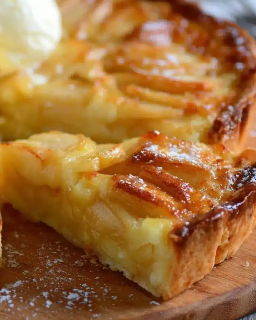 recette tarte aux pommes normande
