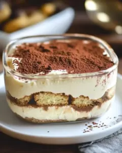 Tiramisu Traditionnel Italien