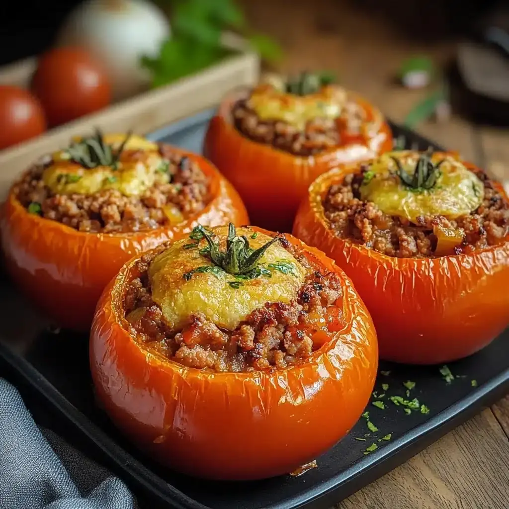recette tomates farcies à l'ancienne