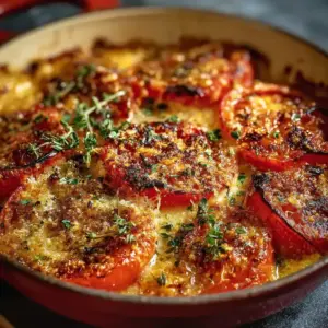 Tomates Gratinées au Parmesan