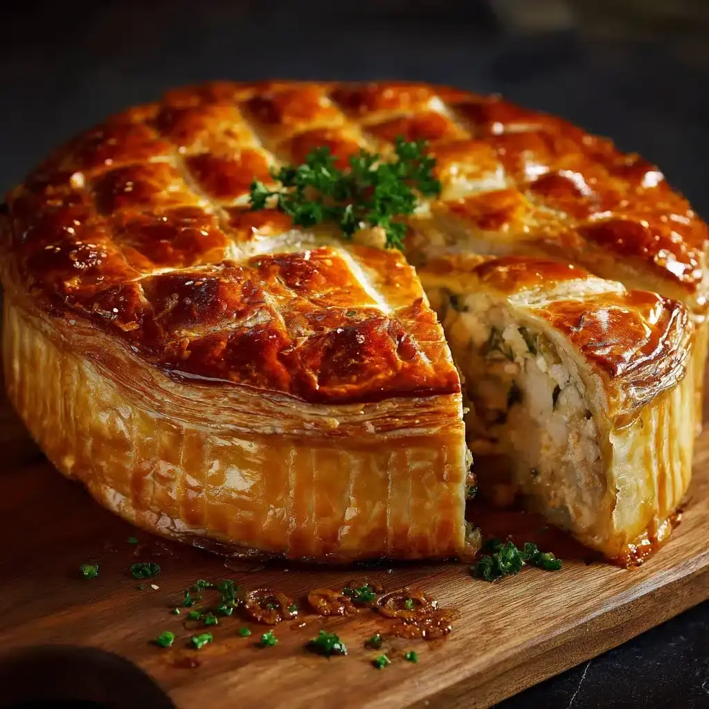 Tourte au Poulet Maison 2 recette tourte au poulet