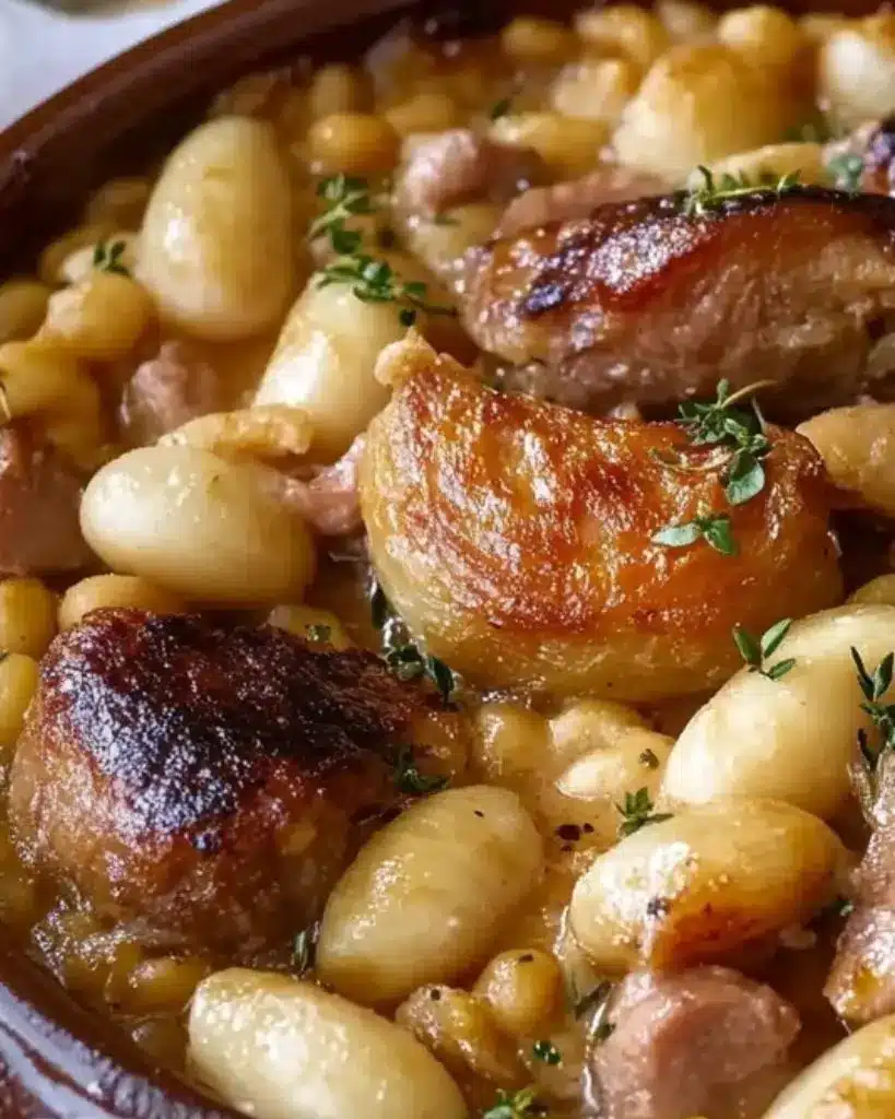 recette traditionnelle du cassoulet