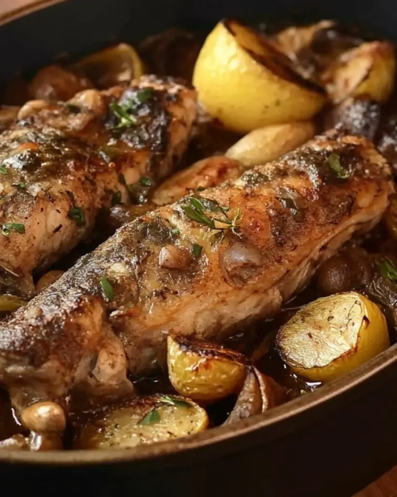 recette truite au four vin blanc