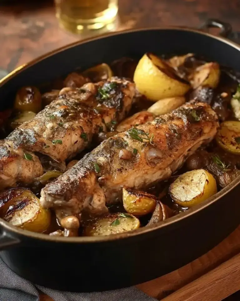 Truite au four au vin blanc – Recette delicieux