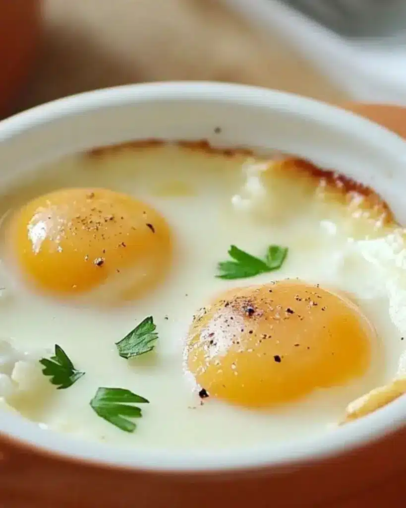 recette œufs cocotte