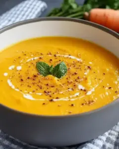 Velouté de Carottes et Pommes de Terre Facile