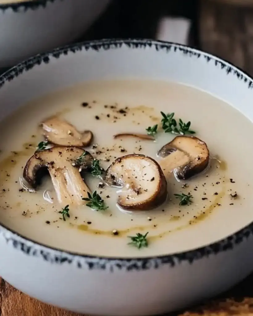 recette velouté champignons