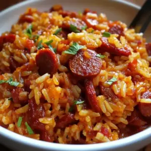 Riz au Chorizo et à la Tomate