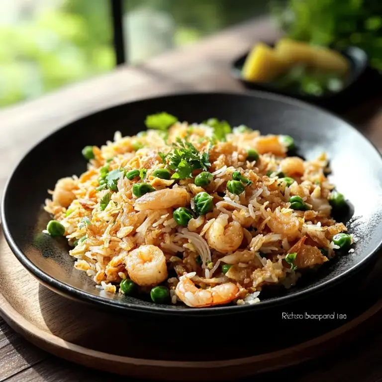Riz Frit Thaïlandais – Recette Facile et Délicieuse
