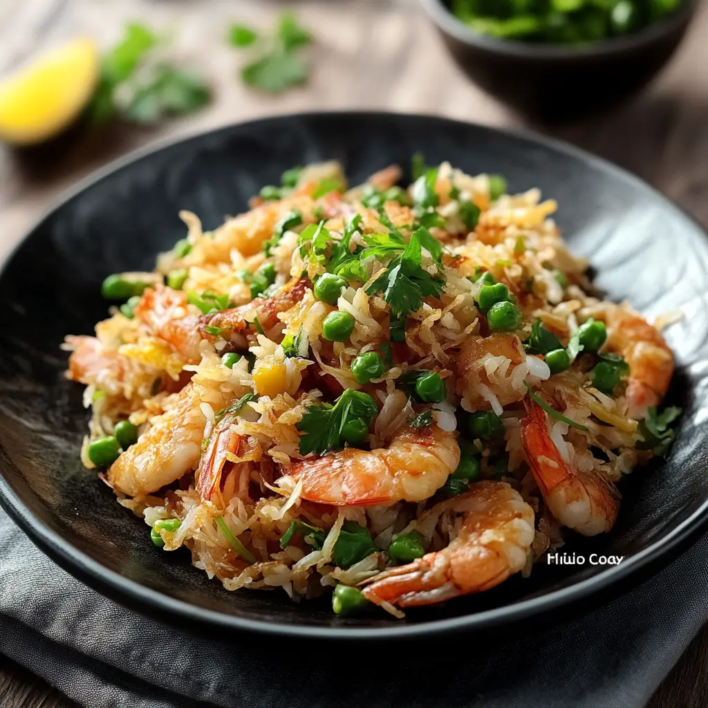 riz frit thaïlandais