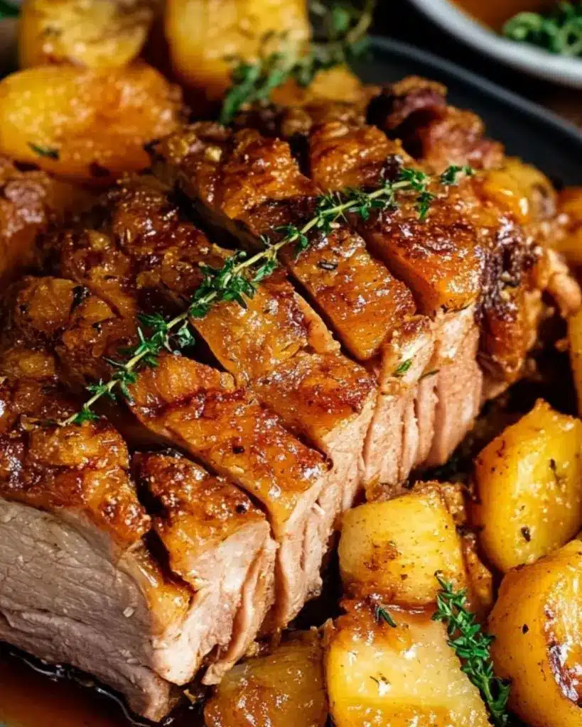 rôti de porc facile