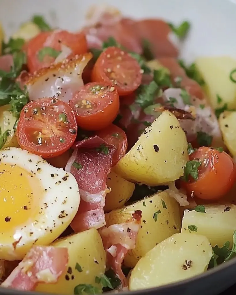 Salade de Pommes de Terre Gourmande - Recette delicieux 2 salade de pommes de terre facile