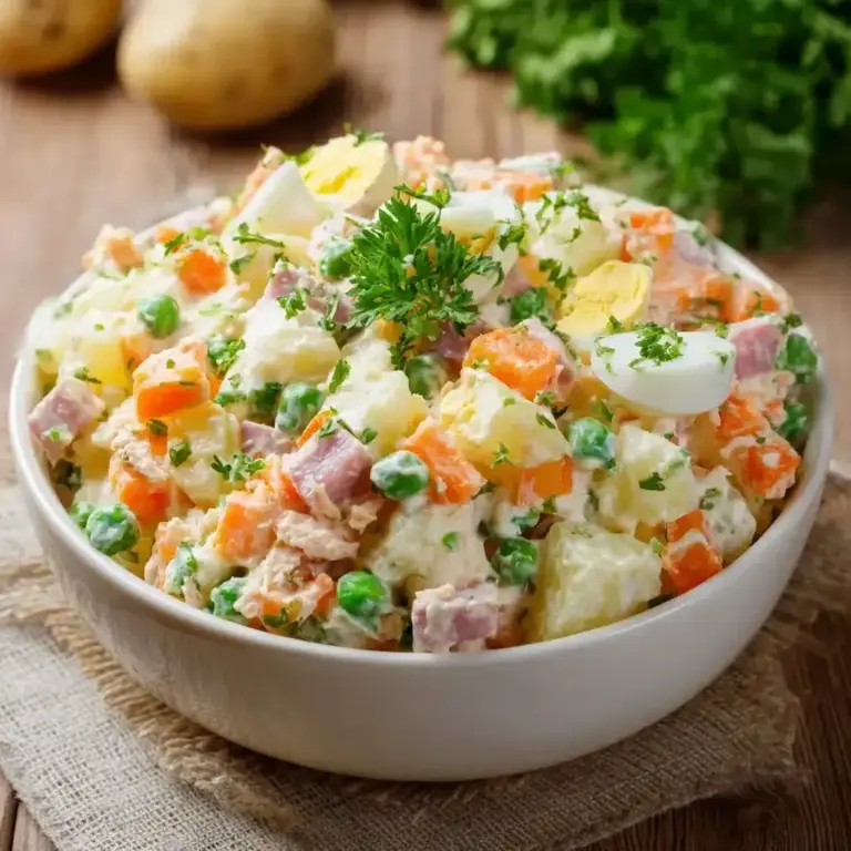 La Meilleure Recette de Salade Russe