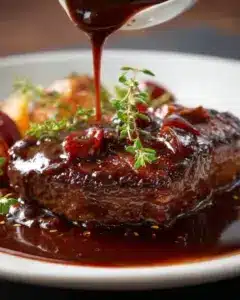 Sauce au vin rouge classique