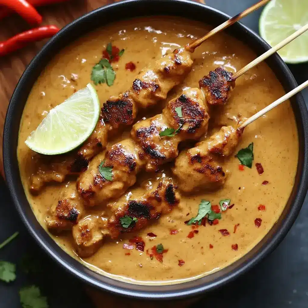 sauce satay au beurre de cacahuète