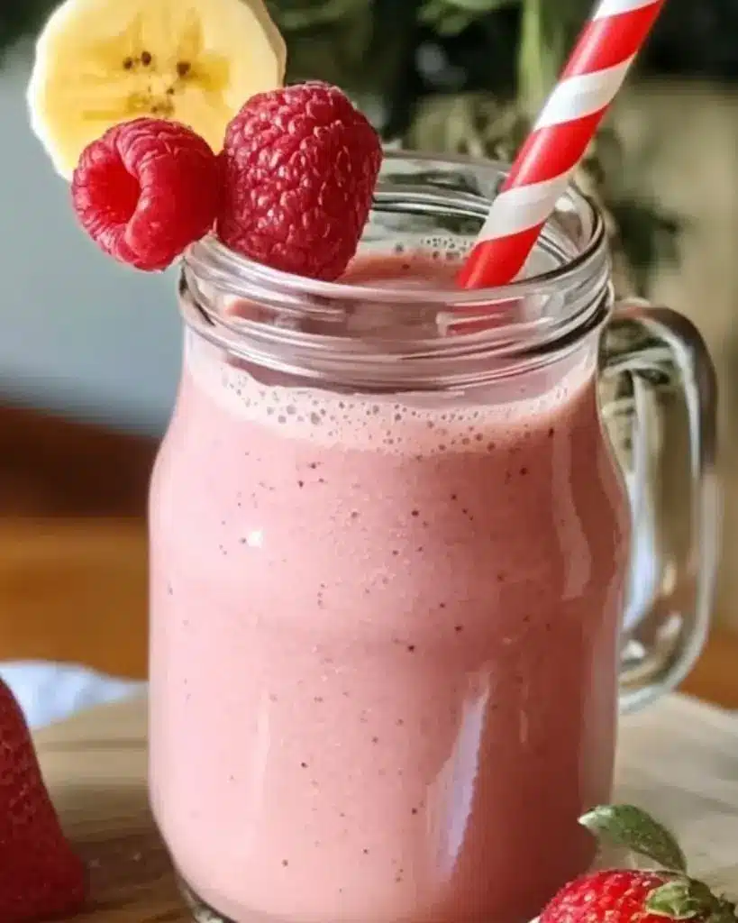 smoothie fraise banane facile