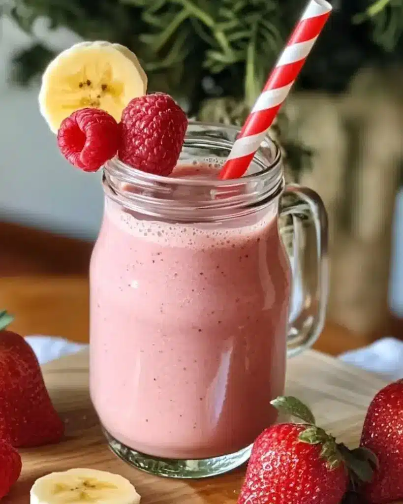 Smoothie Fraise-Banane – Recette delicieux