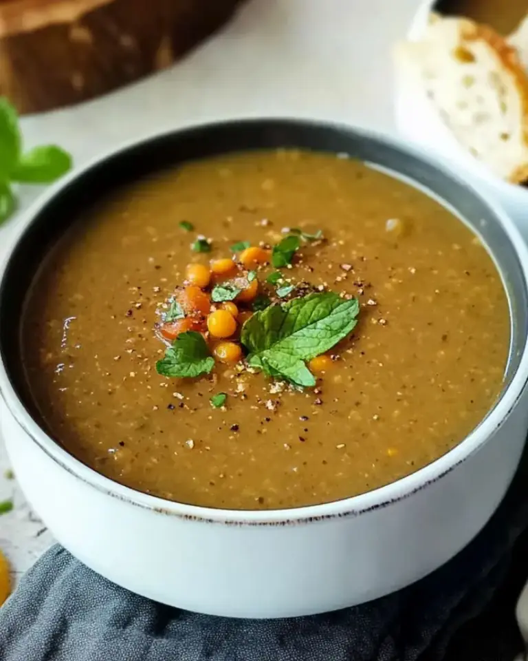 Soupe aux Lentilles Veloutée – Recette delicieux