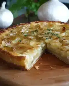 Véritable tarte à l’oignon alsacienne