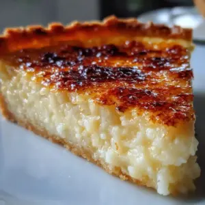 Tarte au riz de Verviers traditionnelle