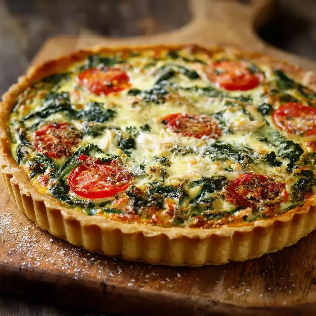 tarte au thon et épinards