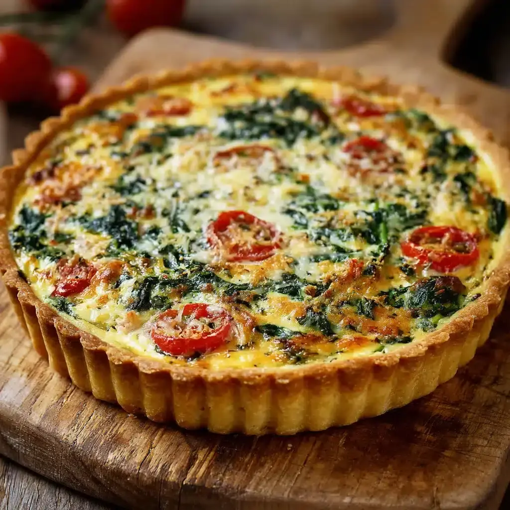 Tarte au Thon et Épinards
