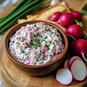 Tartinade de Radis à la Ciboulette : Fraîcheur et Simplicité pour l’Apéritif