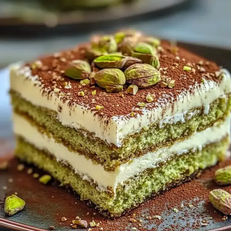 Le Meilleur Tiramisu à la Pistache