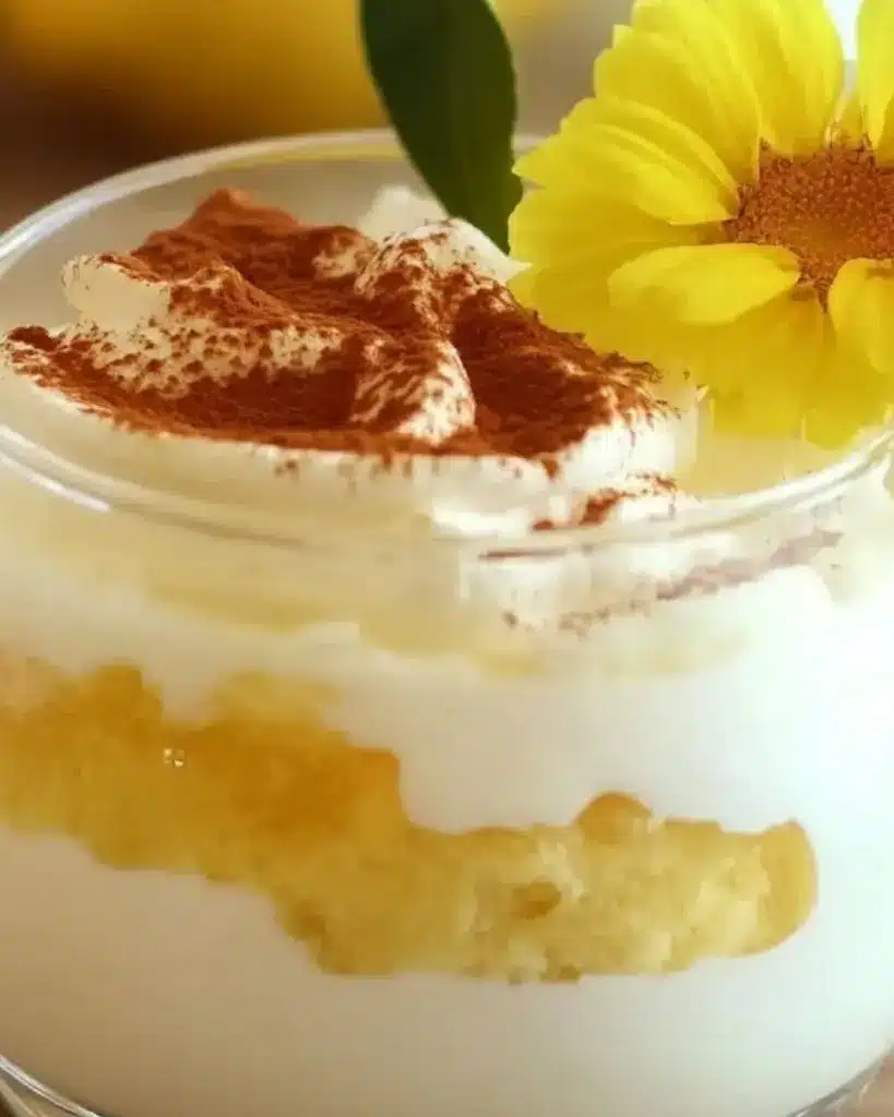tiramisu au citron