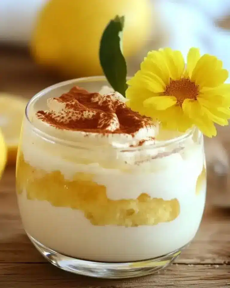 Tiramisu au citron et limoncello – Recette delicieux