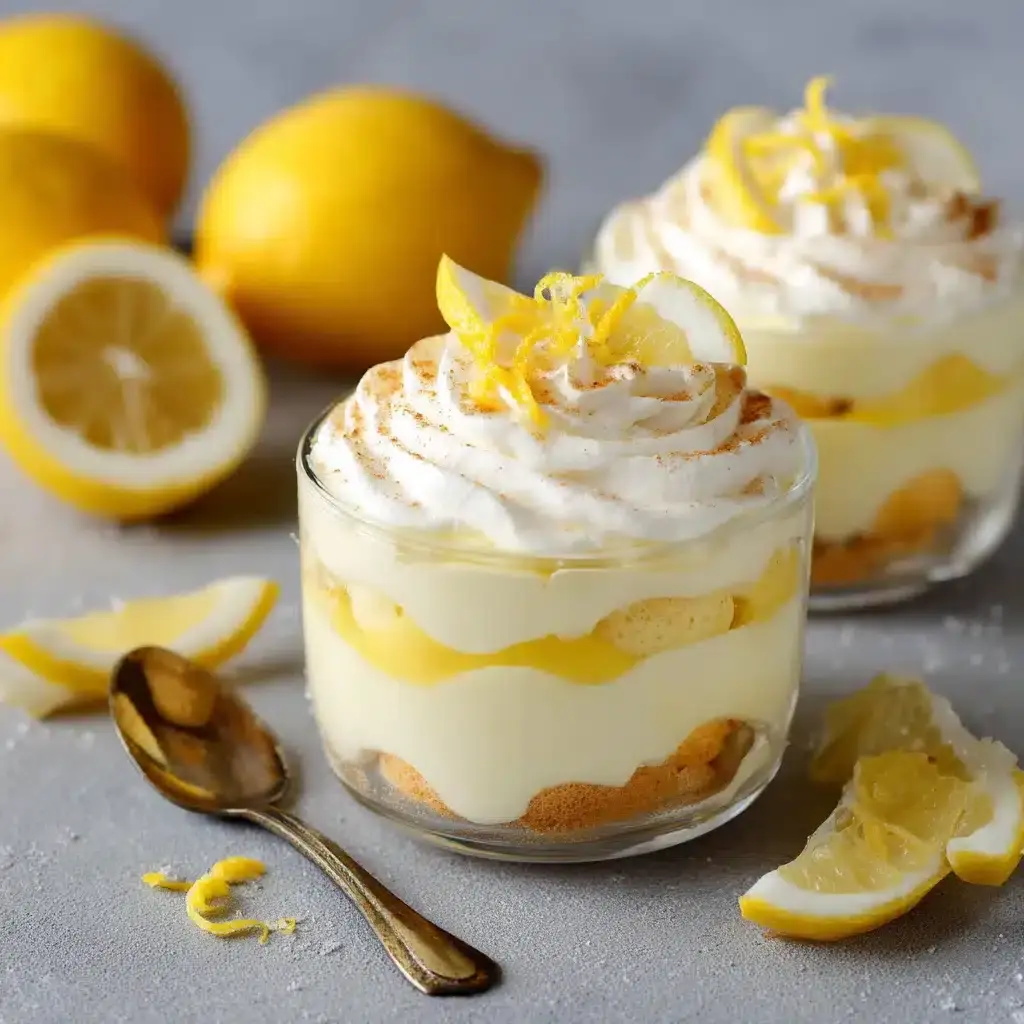 tiramisu au citron sans cuisson